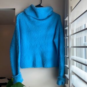 Free People slouchy turtleneck sweater